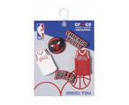 Crocs NBA Chicago Bulls 5 Pack Jibbitz