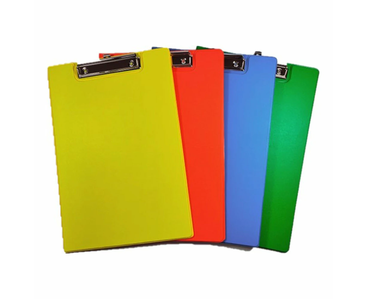 GNS A4 Clipfolder with Pocket (Pack of 4)