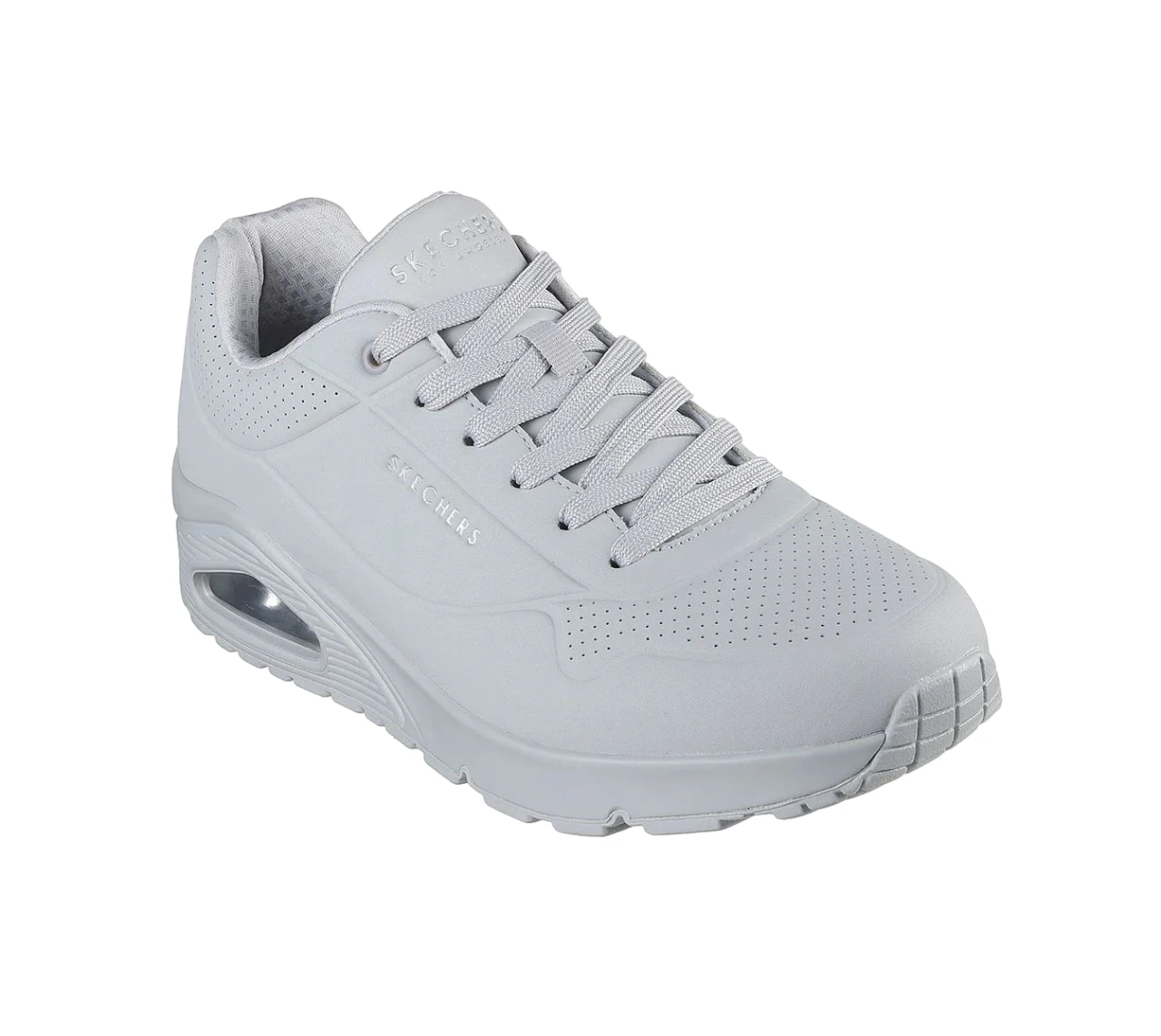 Mens Skechers Uno - Stand On Air Stone Sneaker Shoes - Stone