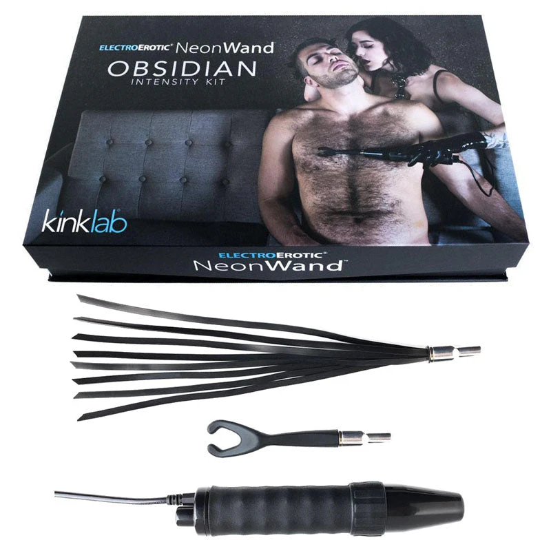 KinkLab Obsidian Neon Wand Intensity Kit-(kl966)