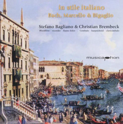 Bach,J.S. / Bagliano / Brembeck - In Stile Italiano  [COMPACT DISCS] USA import