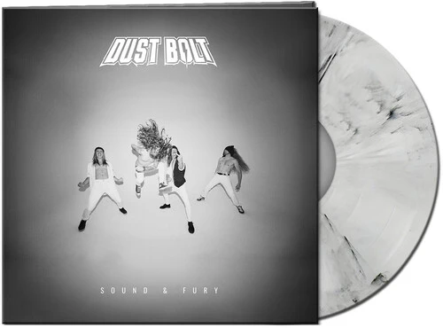 Dust Bolt - Sound & Fury - White/black Marbled  [VINYL LP] Black, Colored Vinyl, Gatefold LP Jacket, Ltd Ed, White USA import