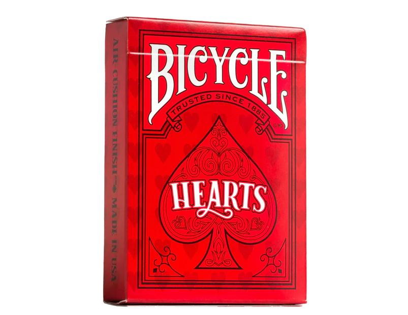 Bicycle Hearts Playing Cards