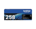 Brother TN258BK Toner Black, Yield 1000 pages for Brother MFCL3755CDW,HLL3240CDW,DCPL3560CDW,HLL8240CDW,MFCL3760CDW, MFCL8390CDW Printer [TN258BK]