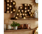 LED Metal Number Lights Free Standing Hanging Marquee Event Party D?cor Number 6