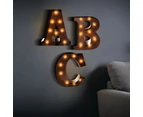 LED Metal Number Lights Free Standing Hanging Marquee Event Party D?cor Number 6