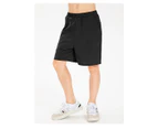 Boys Athletic Shorts Kids Quick Dry Training Shorts Exercise Workout Sports Shorts-Black