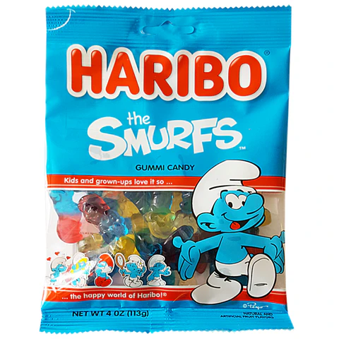 Haribo The Smurfs 113g