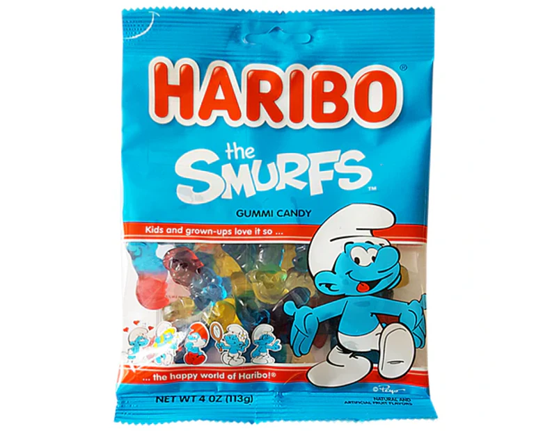 Haribo The Smurfs 113g