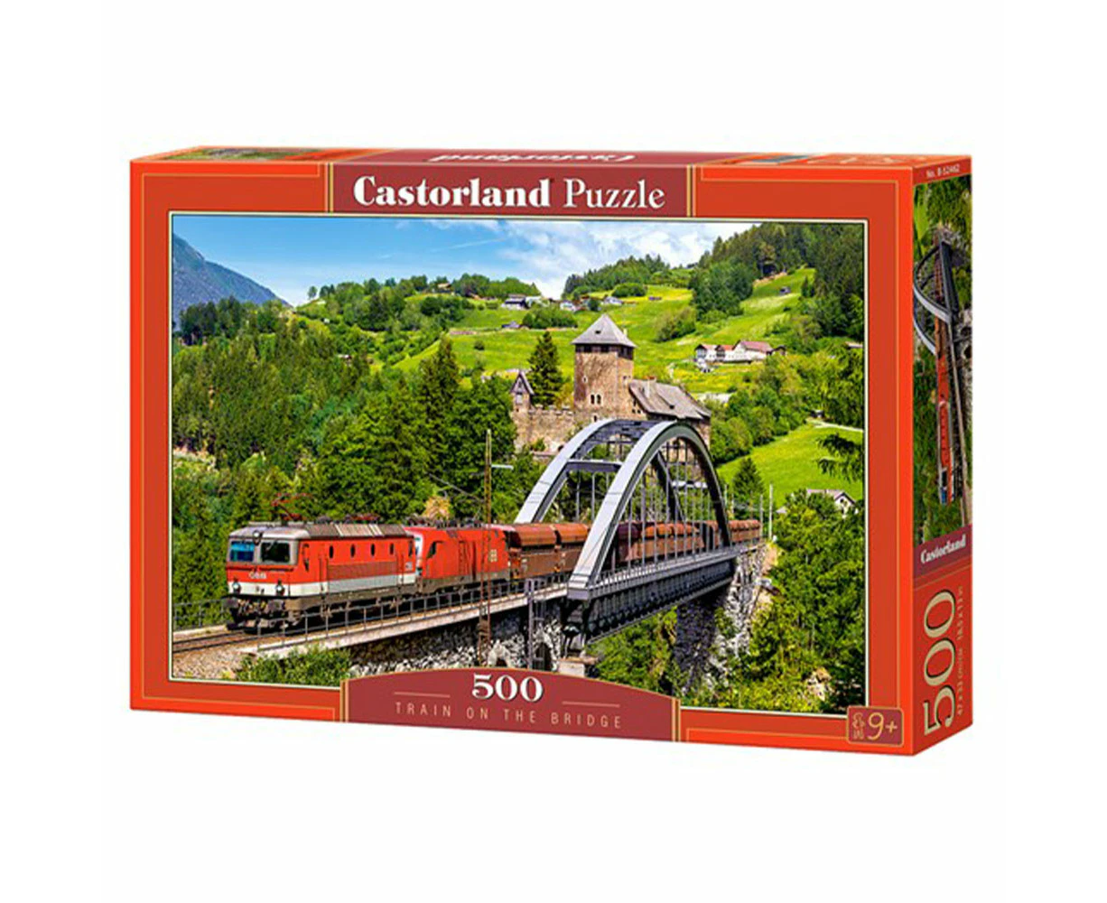 Castorland Classic Puzzle 500pcs - Bridge Train