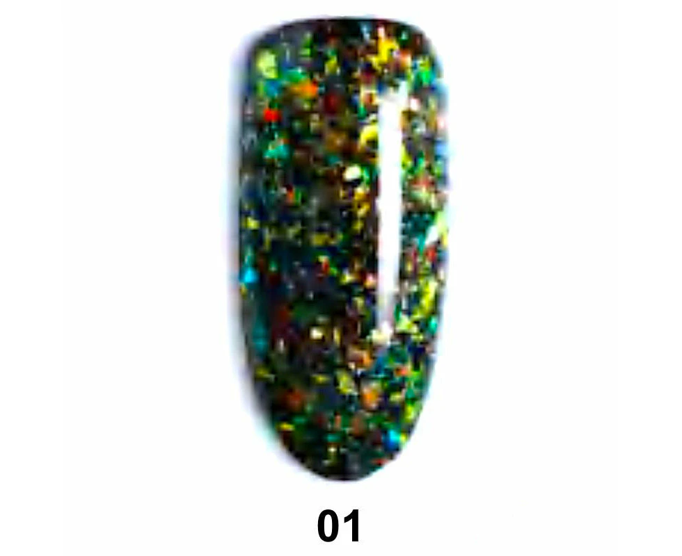 Holographic Flakes Gel Polish - 001