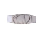 S Male Dog Puppy Nappy Diaper Belly Wrap Band Sanitary Pants  Underpants - Grey