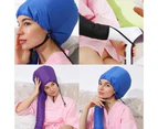 Hair Drying Cap Hair Dryer Caps Care Hair Perm and Dye Styling Warm Air Adjustable Drying Hood Home Hairdressing Salon Supply - Purple