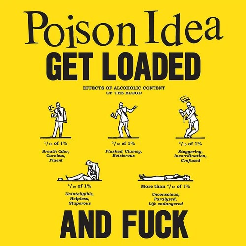 Poison Idea - Get Loaded & Fuck  [COMPACT DISCS] Explicit USA import