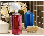 4x 500ml Clear Glass Spray Bottles Trigger Water Sprayer Aromatherapy Dispenser