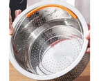 Stainless Steel Vegetable Food Steamer Basket Pressure Cooking Kitchen Tool-With Base