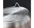 Stainless Steel Vegetable Food Steamer Basket Pressure Cooking Kitchen Tool-With Base