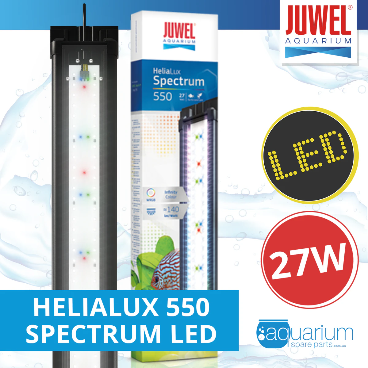 JUWEL HeliaLux Spectrum 550 LED 27W (48945)