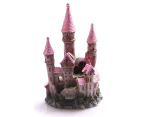 Aqua One Pink Ruined Castle Ornament - Large (36869)
