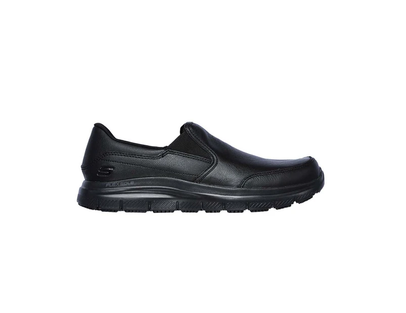 Skechers Men's Casual Shoes - Work Shoes - Black