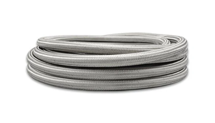 Proflow Stainless Braided Hose -06AN 50 Metre Length Bulk