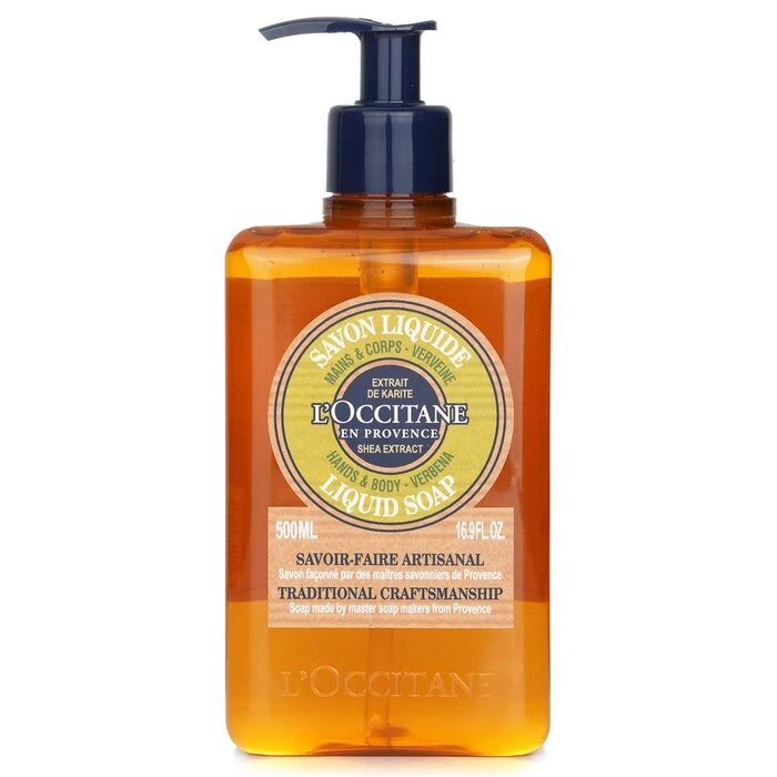 L'Occitane Verveine (Verbena) Liquid Soap For Hands & Body 500ml/16.9oz