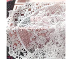 puluofuh Cup Mat Eco-friendly Lace Design Polyester Decorative Cup Pad Supplies for Home-15cm 9