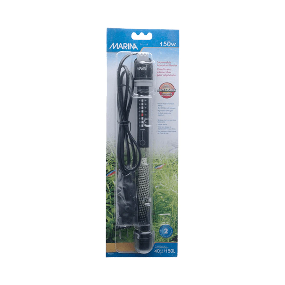 Marina Submersible Pre-Set Heater 27cm 150w (11234-AUS)