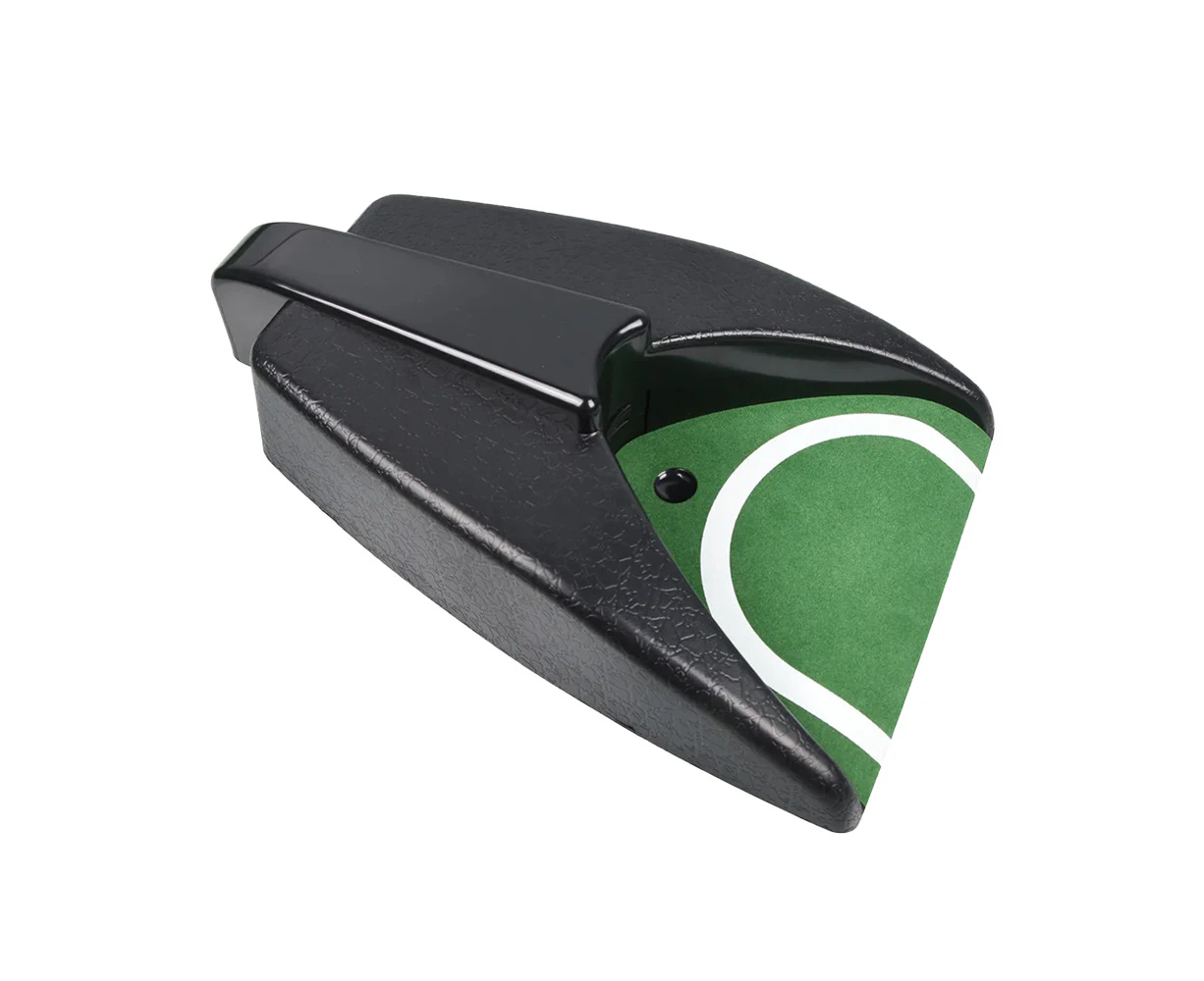 Golf Automatic Putting Cup with Green Slope Mat Sensor Hole for Practice