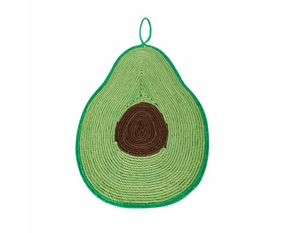 Creative Fruits Cat Scratching Mat - Green