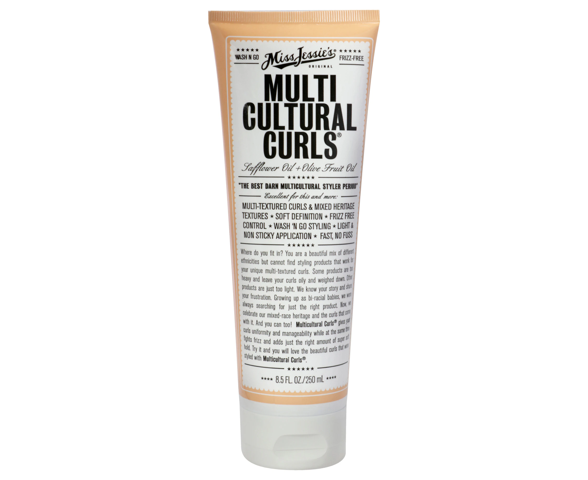 Miss Jessies Multi Cultural Curls by Miss Jessies for Unisex - 8.5 oz Cream