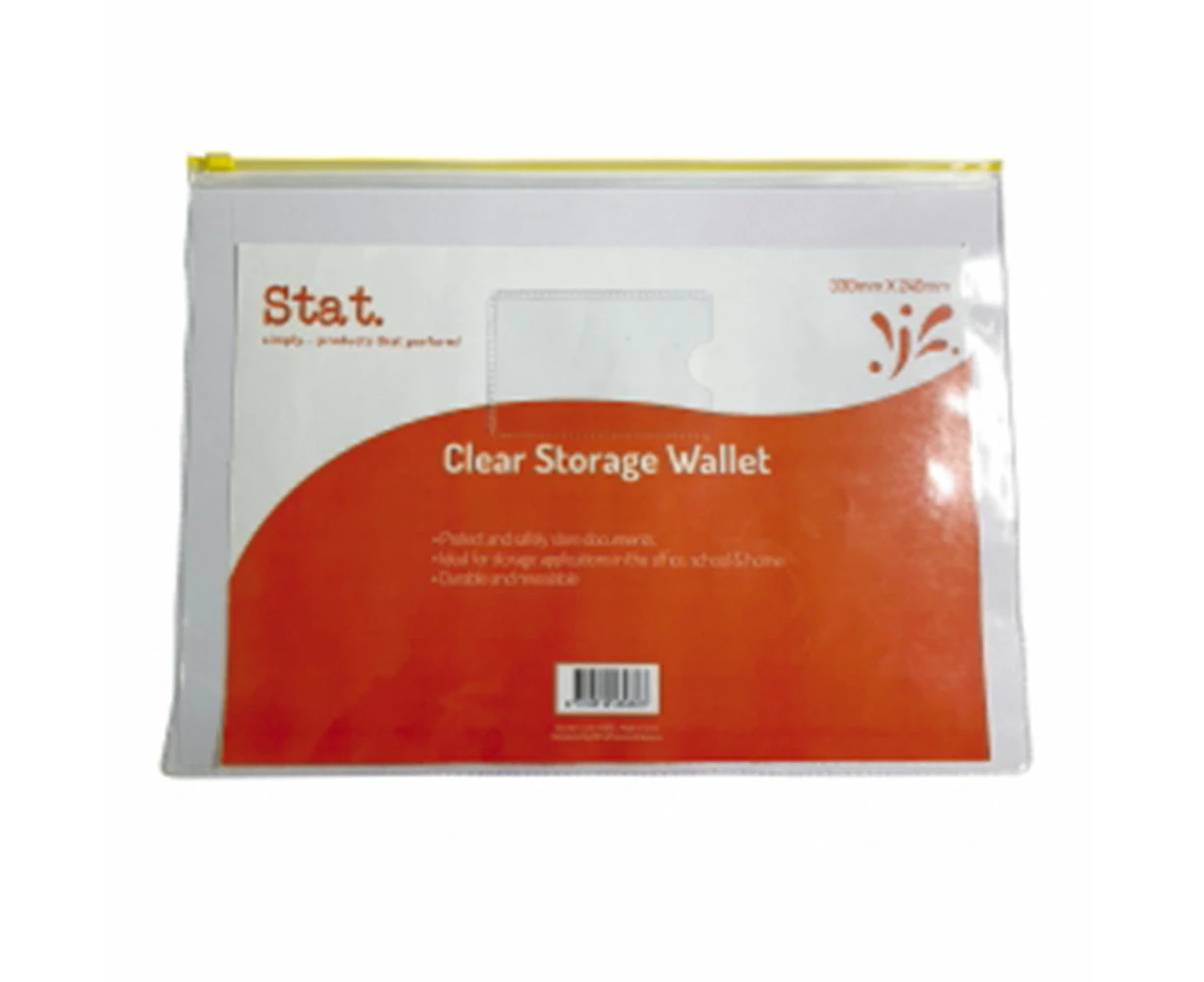 Stat Transparent Data File Envelope (330x240mm)