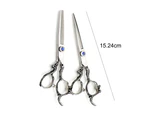 Professional Stainless Steel Barber Cutting Shear and Thinning Scissors for Salon and Home Use