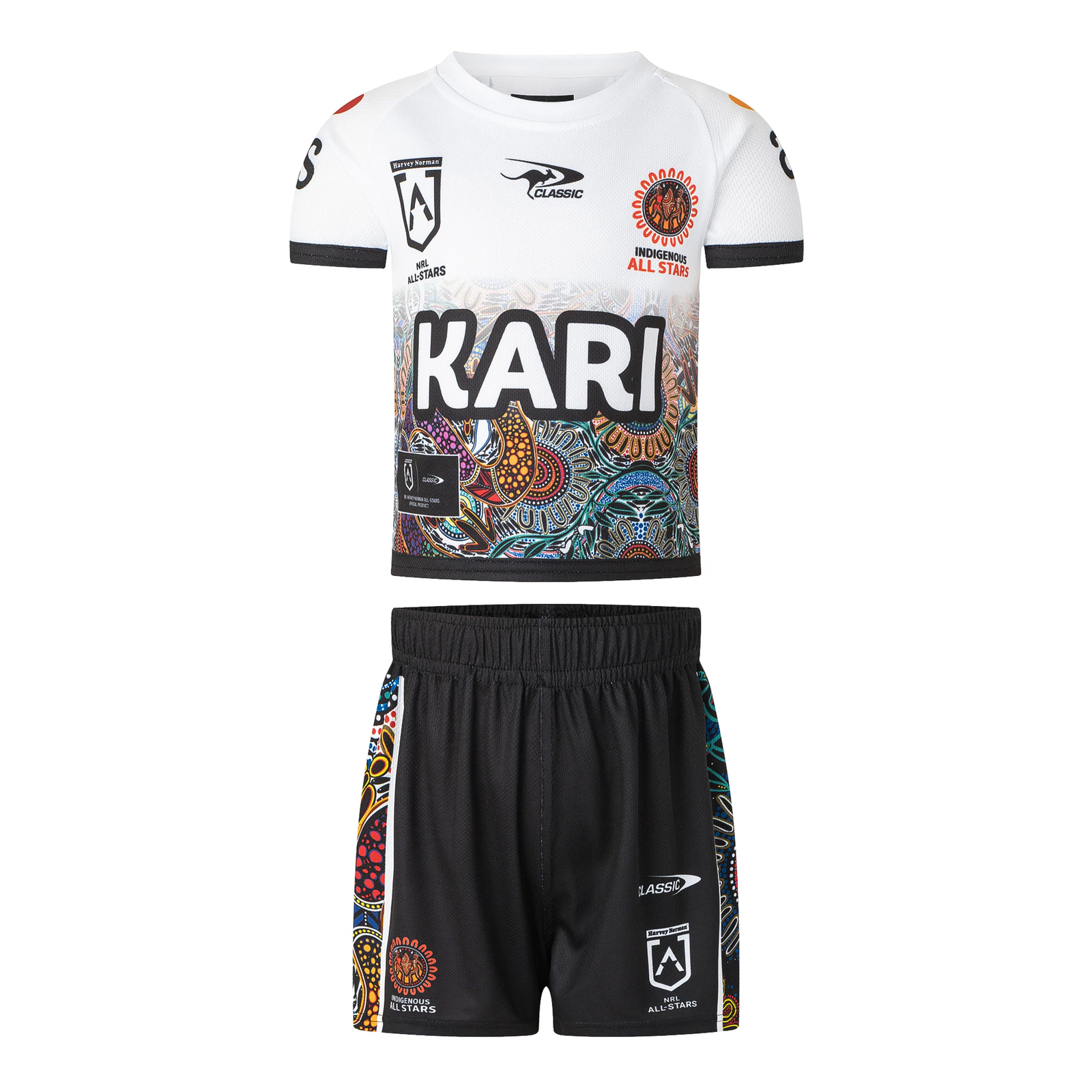 IAS Indigenous All Stars 2022 Infants Jersey Set Sizes 0-6!