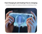 USB Powered Fast Charging Wireless Magnetic Charger for iPhone 12 Blue