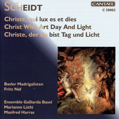 Basler Madrigalisten  Ensemble Galliarda Basel  Naf  Luhti  Harras - Christ Who Art Day & Light  [COMPACT DISCS] USA import