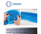 Gel Honeycomb Seat Cushion Flex Back Support Spine Breathable Protector Relief