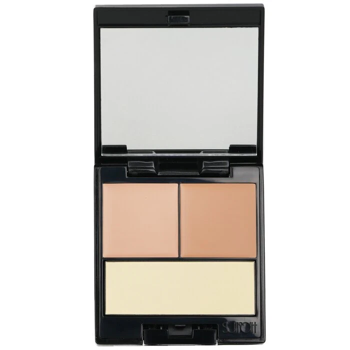 Surratt Beauty Perfectionniste Concealer Palette  # 3 (Warm Peach/Light Tan/Yellow Powder) 6.2g/0.2oz