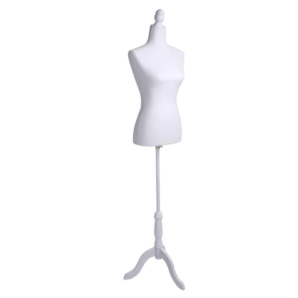 Female Mannequin 170cm Model Dressmaker Clothes Display Torso Tailor Wedding White