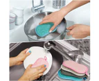 Multipurpose Kitchen Scrub Sponge, Heavy Duty Cleaning Anti-Scratch Scrub Sponge, Reusable Home Cleaning Microfiber Sponge