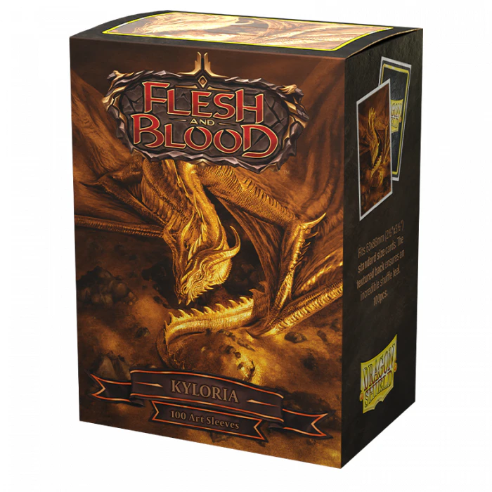 Sleeves Dragon Shield Box 100 Matte Art Flesh And Blood Kyloria