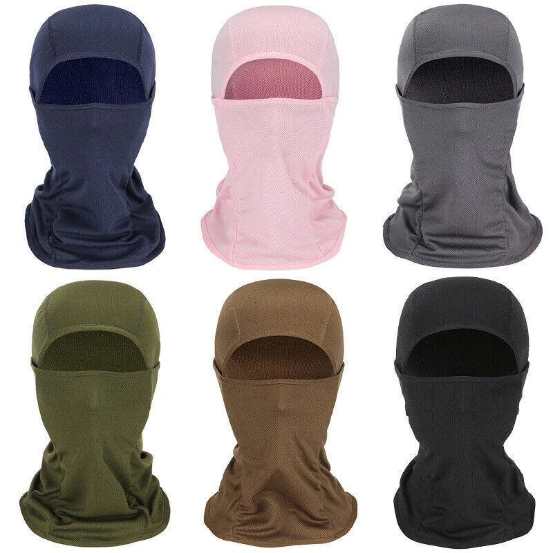 UV Protection Balaclava Face Mask for Ski, Motorcycle Riding, and Running