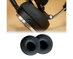 1 Pair Headset Covers Wear-resistant Protective Soft Bluetooth-compatible Wired Gaming Headphone Ear Pads for AKG N60NCBT/N60NC Black 1