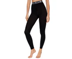 Womens Calvin Klein Black Slim Fit Pull On Leggings