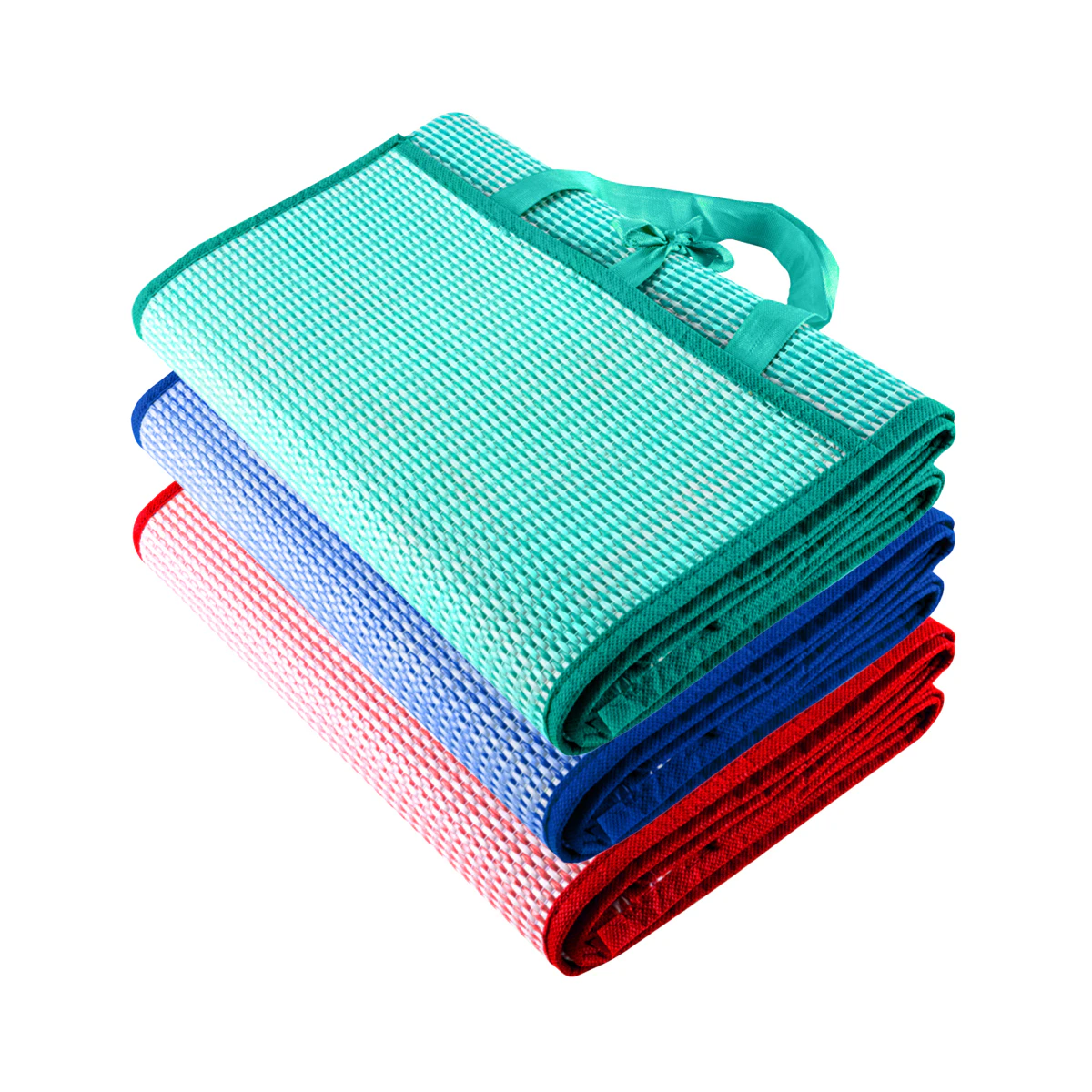 Summer Splash 12PCE Picnic Mat With Handles Water Resistant 150 x 180cm