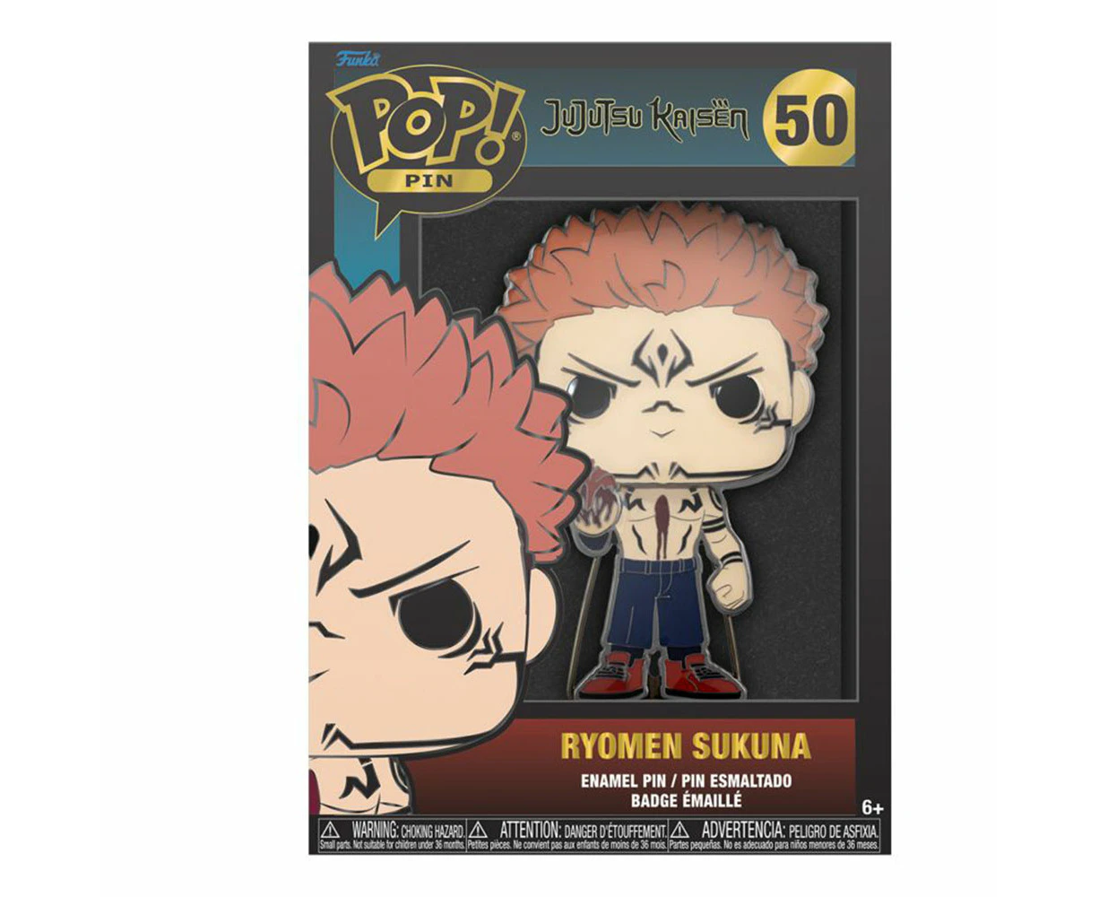 Jujutsu Kaisen Ryomen Sukuna 4" Enamel Pop! Pin