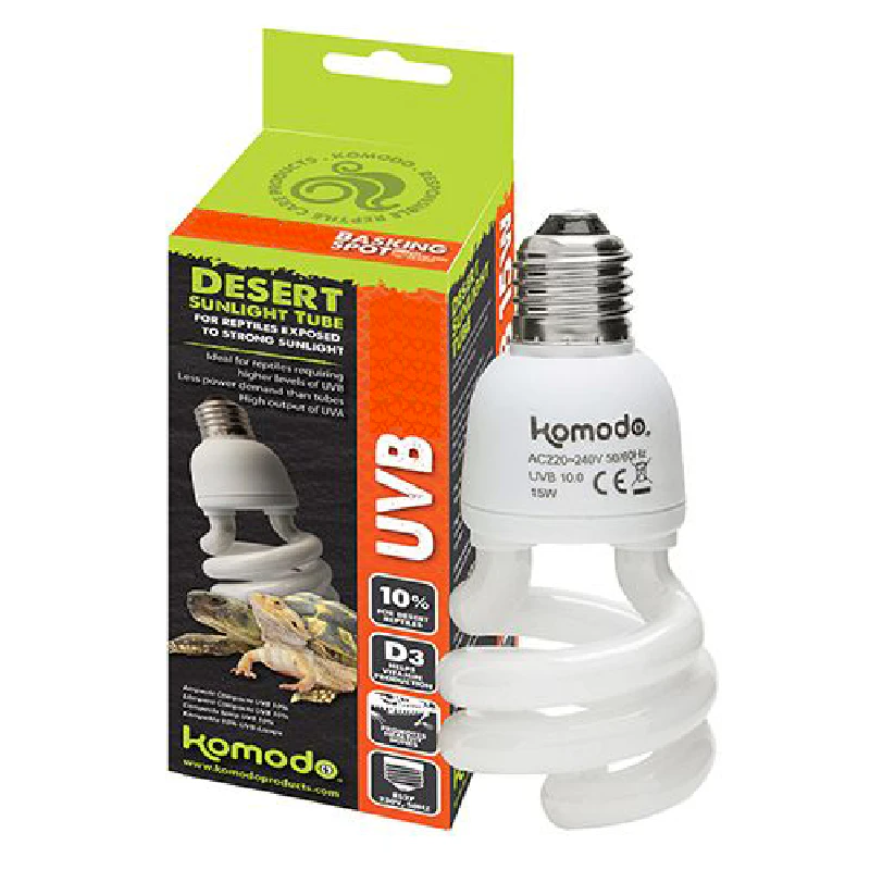 Komodo Compact Lamp Uvb 10% Es 26W