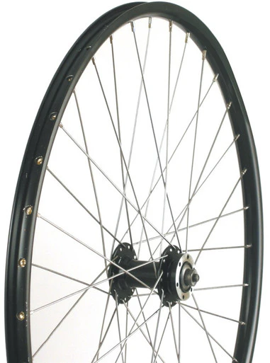 Alex Rims MD19 26" QR 6-Bolt Disc Front Wheel Black