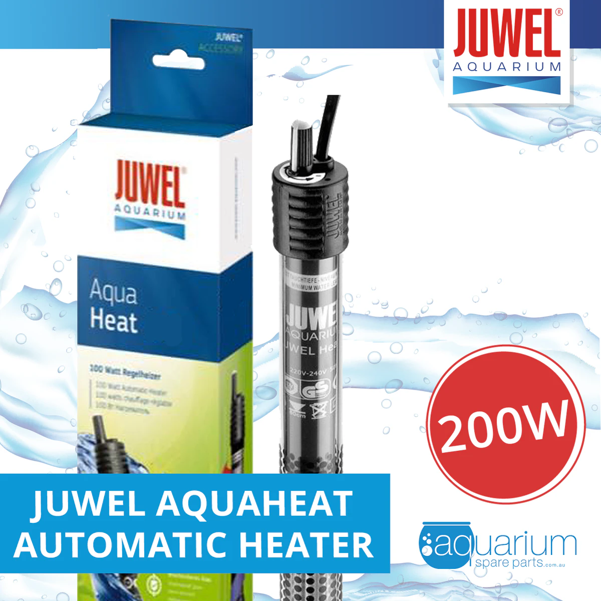 JUWEL AquaHeat Automatic Heater 200W (85610)