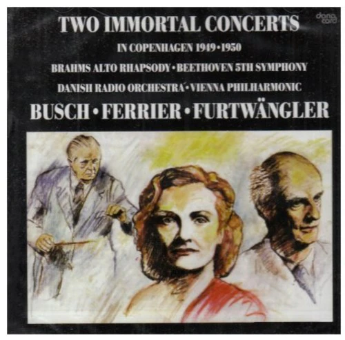 Brahms / Beethoven / Danish Radio Orchestra / Vpo - Two Immortal Concerts  [COMPACT DISCS] USA import